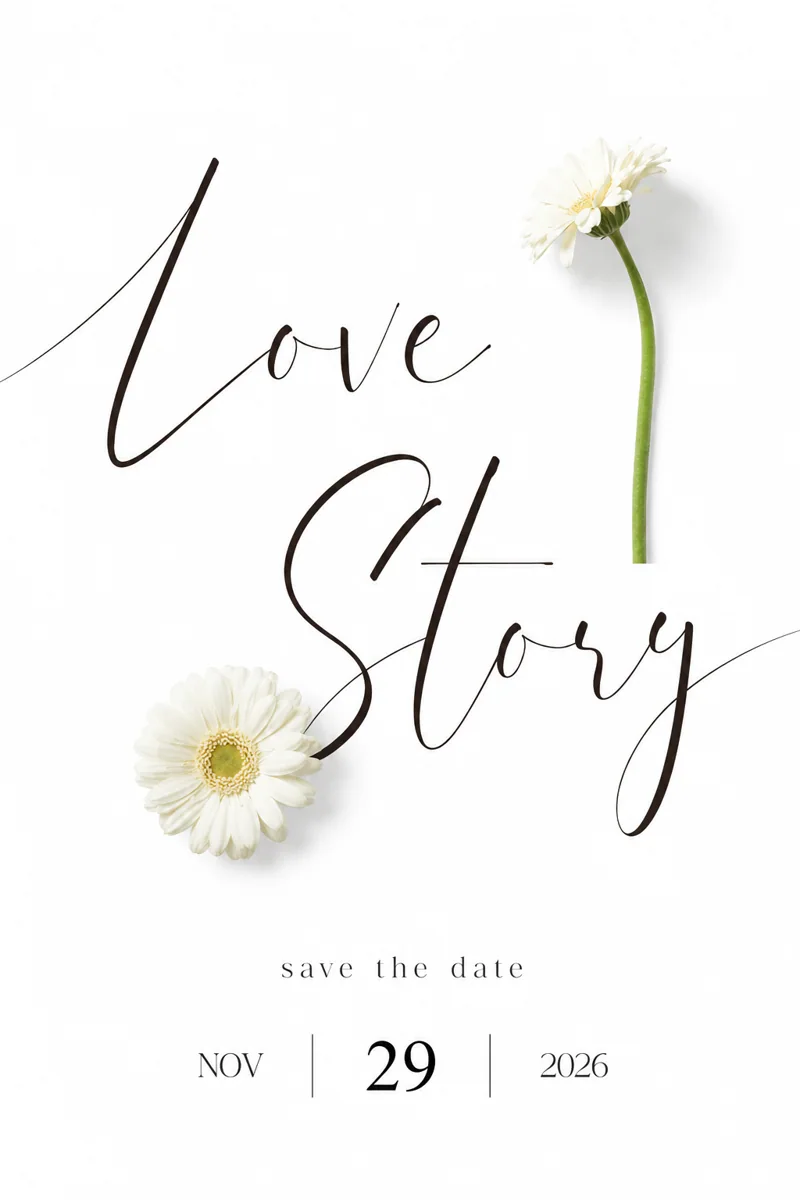 Love Story — save the date, NOV 29 2026